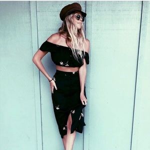 Flynn Skye Tori top in Dark Buds